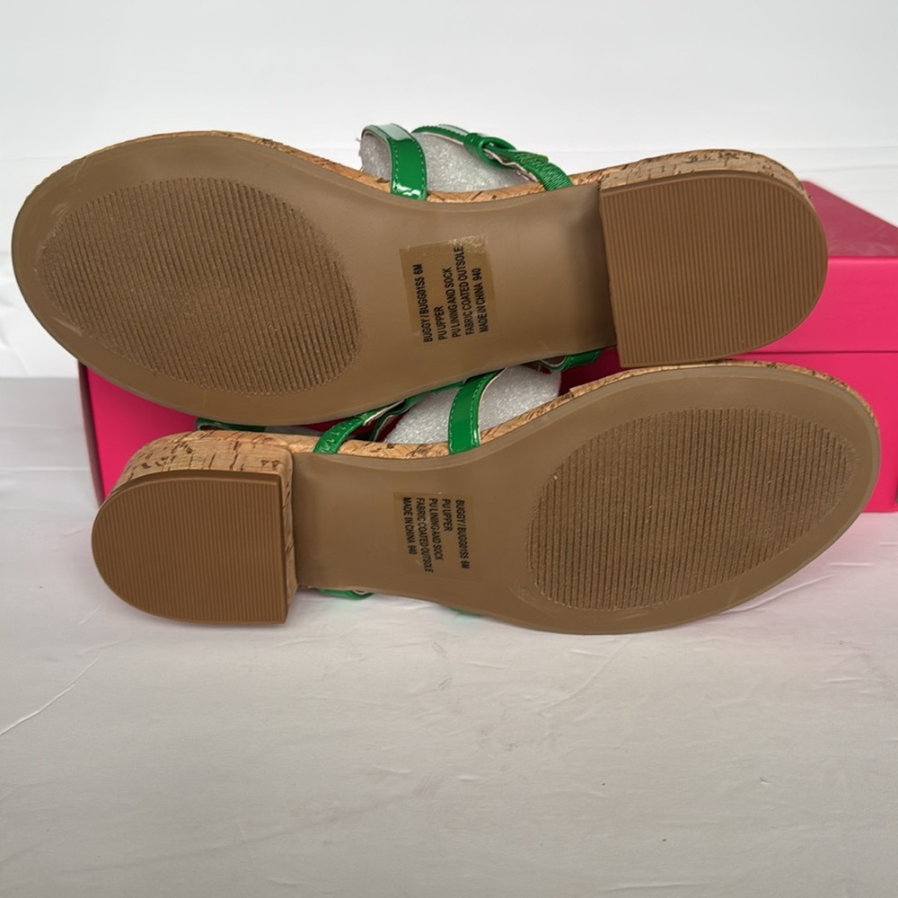 BETSY JOHNSON Buggy Women's Ladybug Embellishment Slingback Sandals Size 6M NEW - Picture 10 of 13